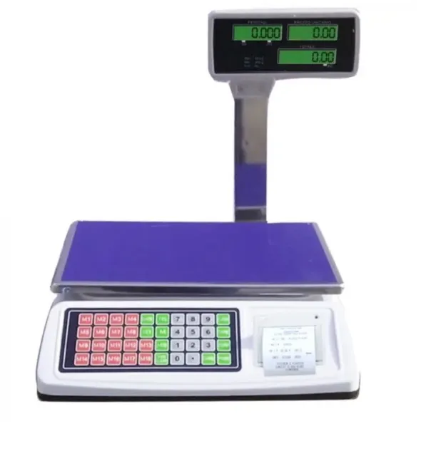 My Scale ACS-50P Bilancia Digitale Professionale con Stampante