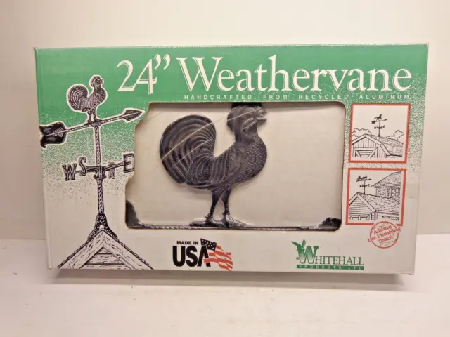 24" Rooster Weathervane by Whitehall