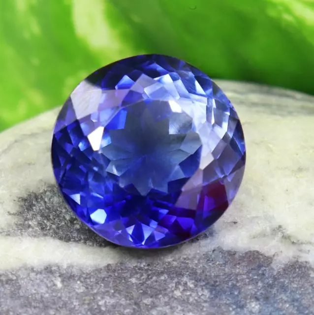 GIE CERTIFIED 26.50 Ct Natural Blue SAPPHIRE Round Faceted Cut Loose Gemstone