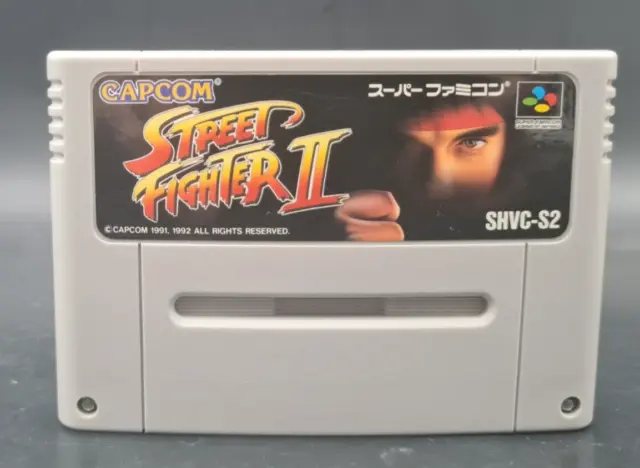 Street Fighter 2 II Nintendo Super Famicom SFC Cartouche Seule NTSC-J JAP JAPAN