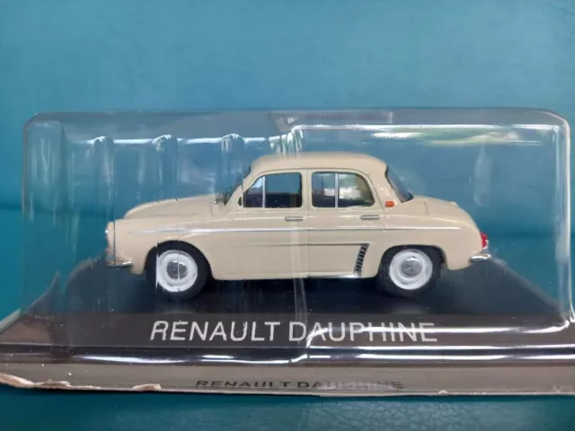 New model - Renault Dauphine Saloon - IXO DeAgostini 1:43 - Beige Cream French