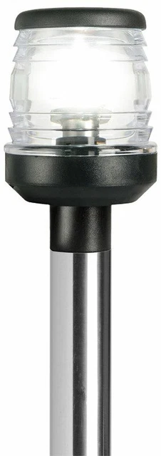 Barre 360° LED Télescopique Incliné Phare Noir Marque Osculati 11.140.10