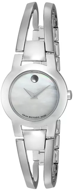 Movado 0606538 Amorosa Quadrante IN Madreperla Acciaio Inox Orologio da Donna