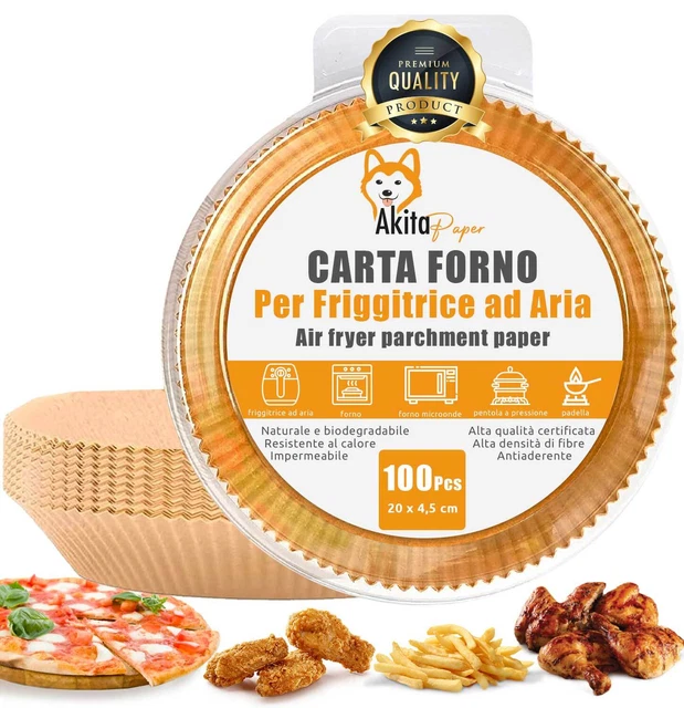 Kit 100 Carta Forno Friggitrice Ad Aria - Fatto In Casa Da Benedetta - Foto 2
