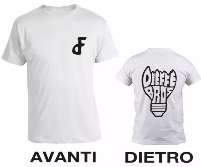 T-Shirt Dieffe Bros Df Youtuber T-Shirt Felpa  Youtube