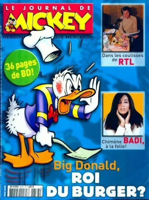 2413247 - Le journal de Mickey n°2737 : Big Donald, roi du burger ? - Collectif