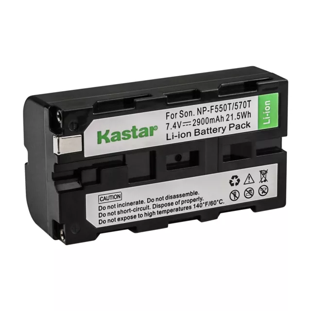 Kastar NP-F570T USB-C Battery for Sony HXR-MC1500 HXR-MC2000 HXR-MC2500 HXRNX100 3