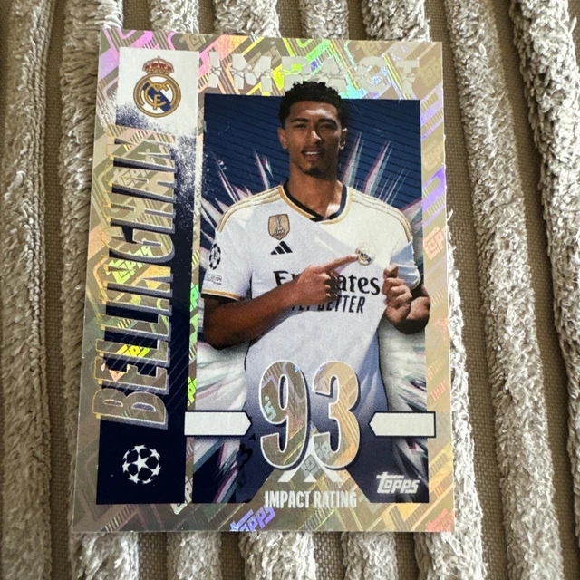 TOPPS UEFA CHAMPIONS League 2023/2024 Sticker Impact Real Madrid