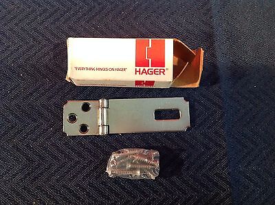 Hager Hager Acier Sécurité Charnière Moraillon US2C WS1911 6.3cm 