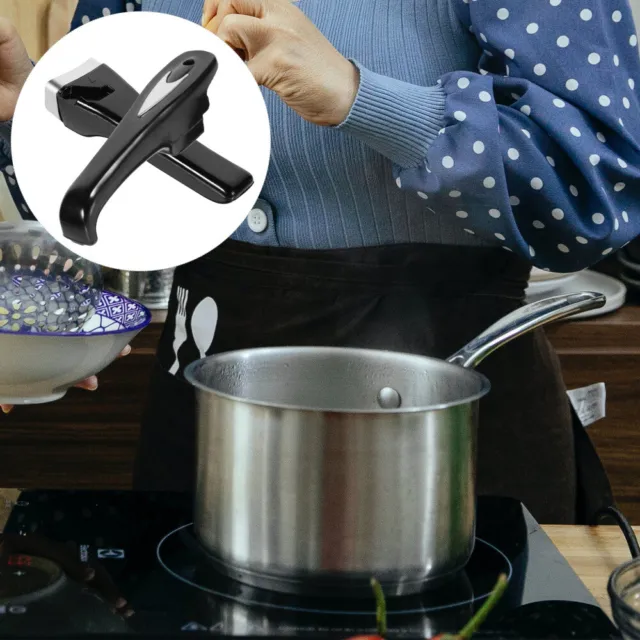 Pièces de rechange de couvercle Poignée universelle de couverture de  casserole, 2 pièces noires durables pour ustensiles de