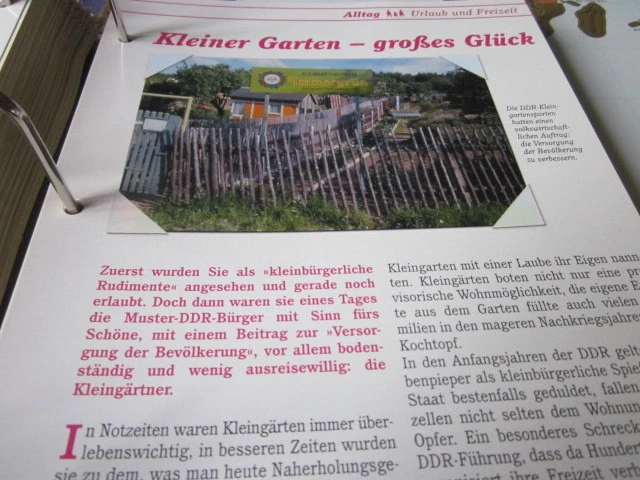 DAS WAR DIE DDR Alltag Kleiner Garten großes Glück EUR 3,45 PicClick DE