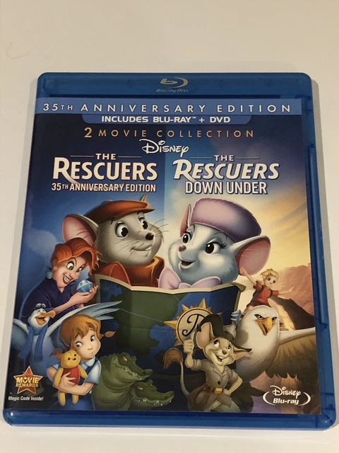 THE RESCUERS (2 Movie Collection / 35th Anniversary Edition) (Blu-ray ...