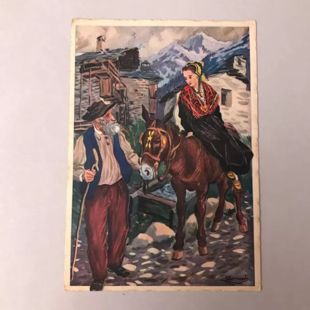 CPA: HOMUALK, Savoy, Sainte Foy Tarentaise, 1950 antique postcard
