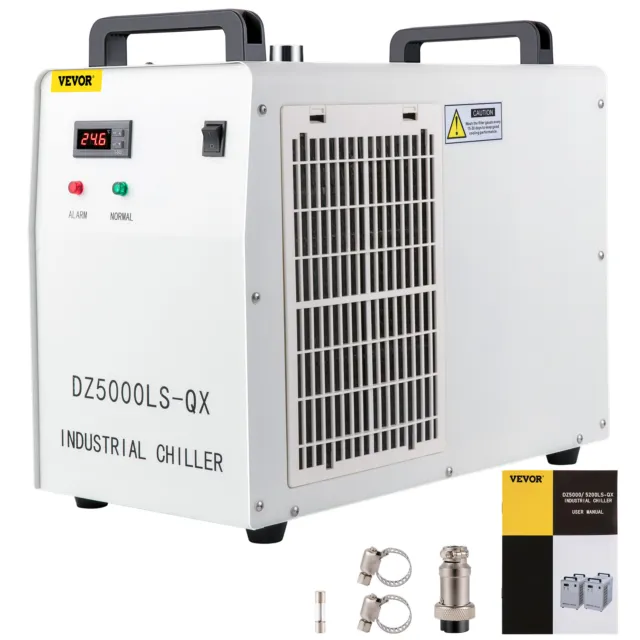 VEVOR Industrial Water Chiller CW-5000DG 110V for 80/100W CO2 Laser Tube