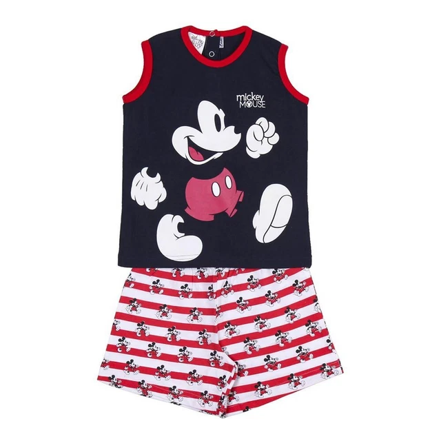Pigiama Per bambini Mickey Mouse Neonato Rosso Taglia:Taglia - 36 Mesi