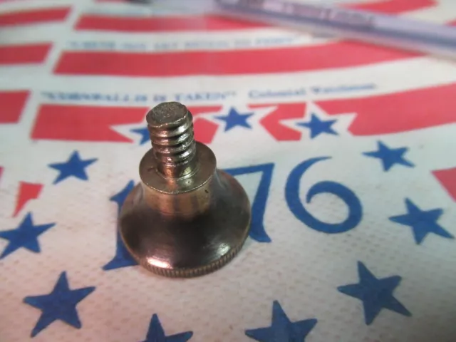 STANLEY NO 18 BRASS Front Knob  Block Plane ADJUSTABLE TROAT FINGER REST