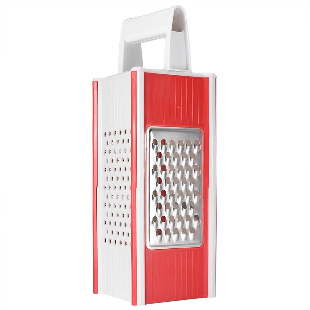 (Rouge) Boîte De Râpe Râpe Durable Pour La Cuisine De Cuisinier