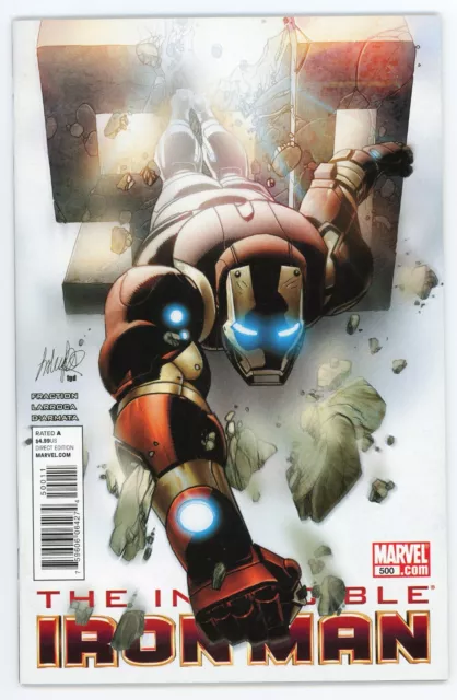 The Invincible Iron Man #500 Marvel Comics 2011