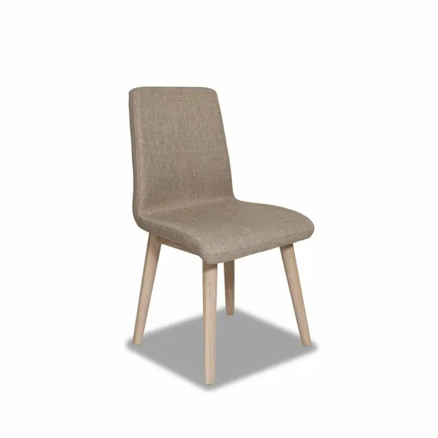 Edvard Olsen Solid oak dining chair.Nordic design, choice of upholstery.QUALITY