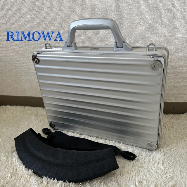 2WAY] RIMOWA SILVER Aluminum Attache Case Briefcase $535.53
