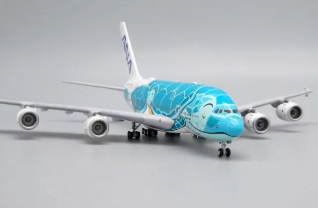 JC Wings 1:400 ANA All Nippon Airbus A380 "Flying Honu - Kai Livery" JA382A