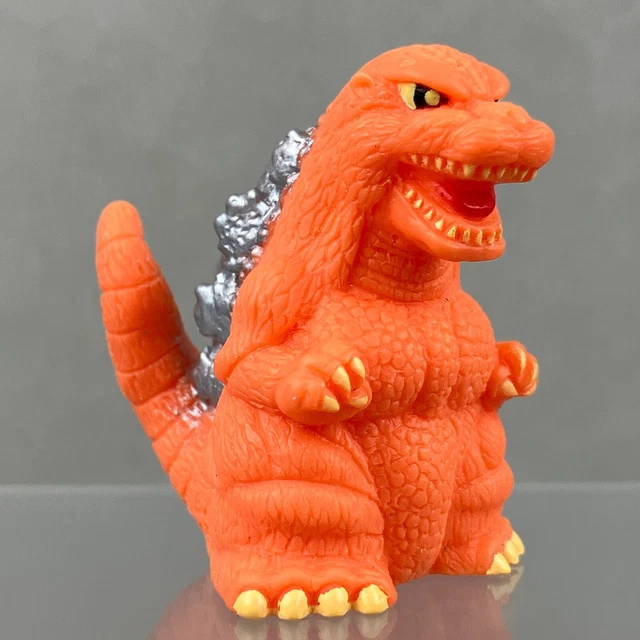 FIGURINE VINTAGE 1998 Bandai Gojira Burning Godzilla Finger Puppet