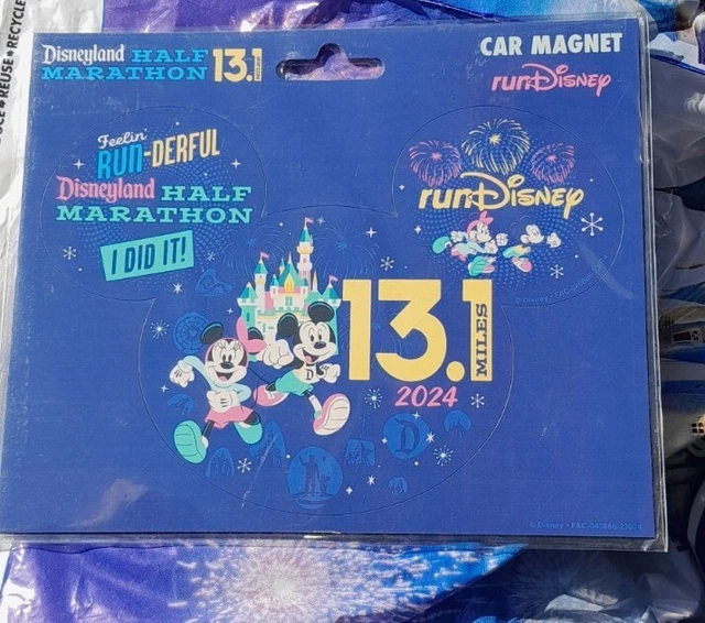 RARE NEW 2024 Disneyland Run Disney Parks Half Marathon Weekend 13.1