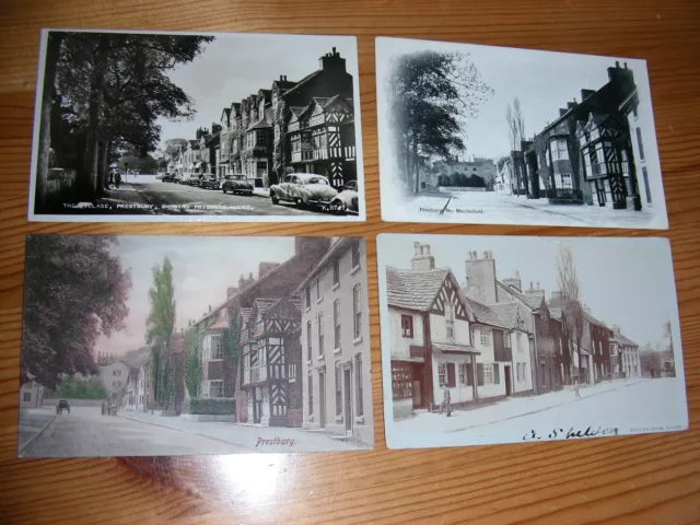 Prestbury, Cheshire postcard collection. Nr Macclesfield