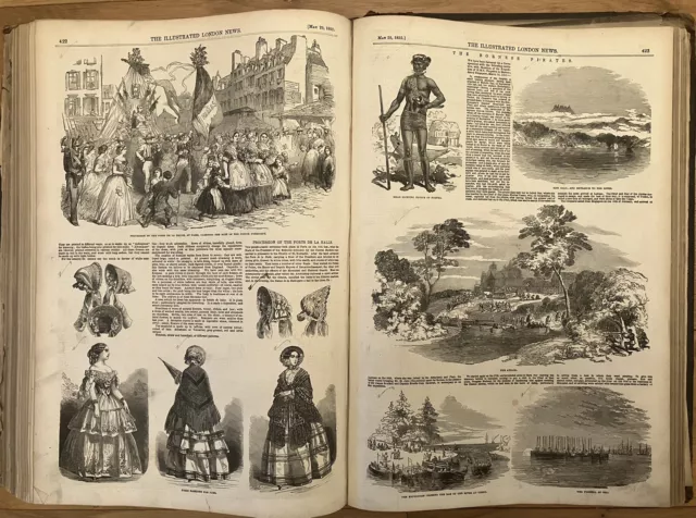 The Illustrated London News 1852 Vol 20 Gold Fever Great Exhibition Kaffir War