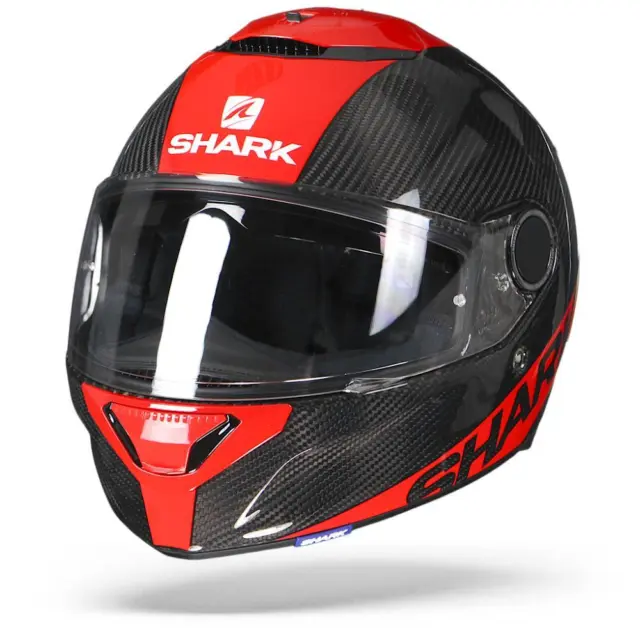Shark Spartan Carbon 1.2 Skin DRR Carbon Red Red Full Face Helmet