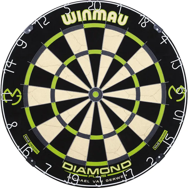 Winmau MvG Diamond Edition Michael van Gerwen Bristle Dartboard Dartscheibe NEU