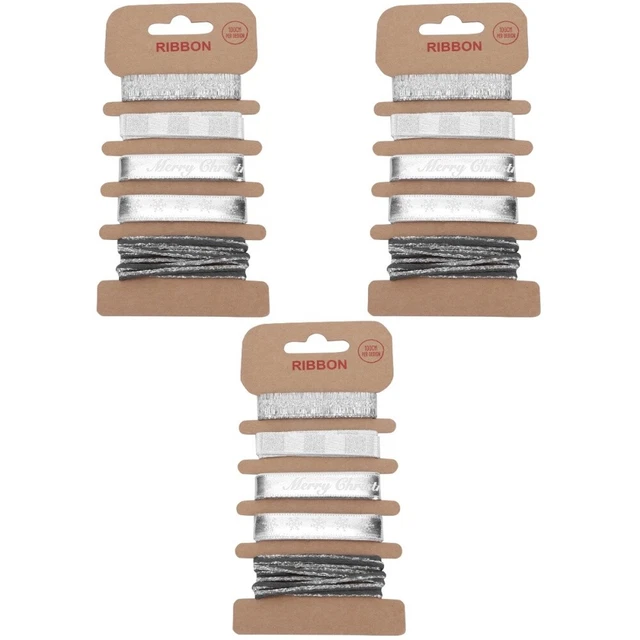 3 Sets Frohe Weihnachten Band Weihnachten Geschenk Band Weihnachten Baum Band