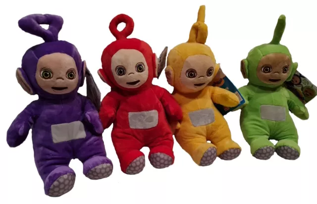 Tele Tubbies Plüsch Tinky Winky, Dipsy, Laa-Laa und Po 36cm 3