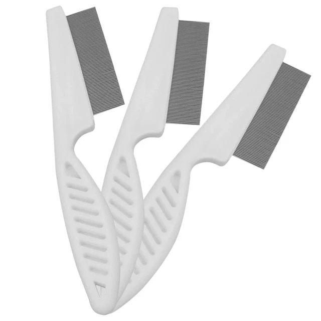 Flea Comb for Dogs and Cats - Remove Fleas and Eggs