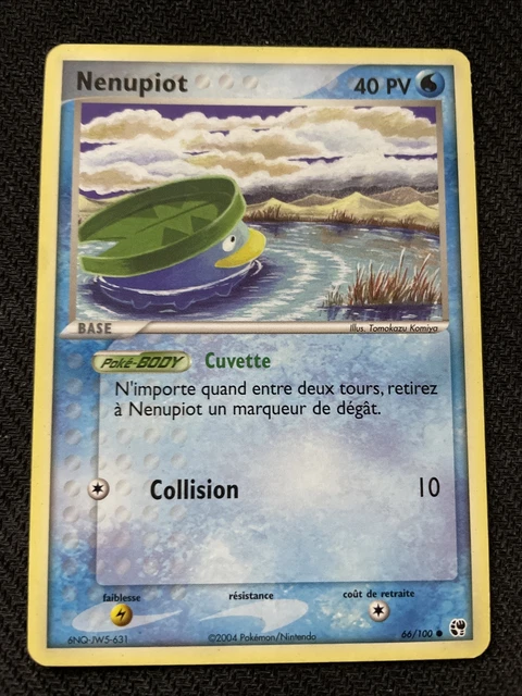 Nenupiot Commune - Pokemon 66/100 Ex Tempete De Sable Proche Du Neuf Fr