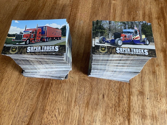 super trucks limited edition cards Series 18 CAT Scale Super Trucks Limited Edition Collector Cards main image 1