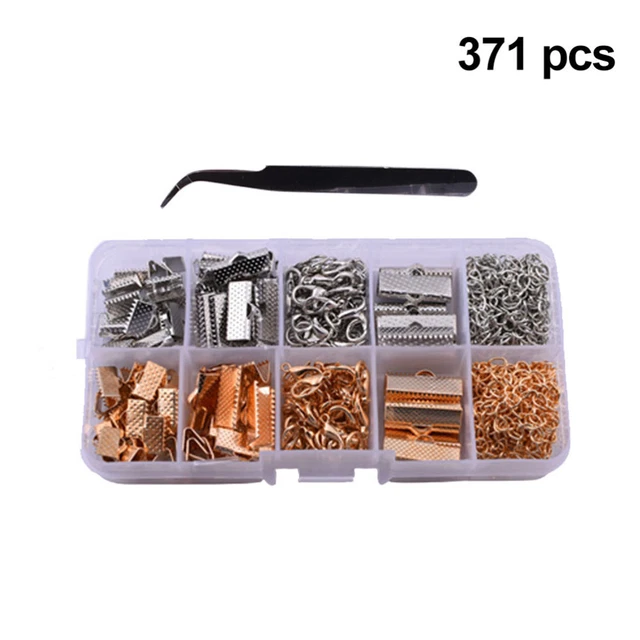 371 piezas Hebilla de joyería Hecho Mismo Colgante de cadena Conector