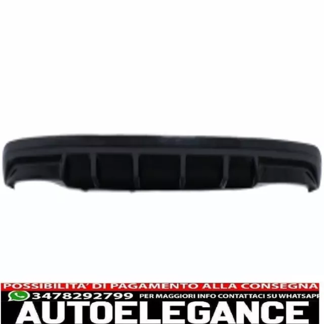 diffusore aria paraurti posteriore adatto per skoda octavia iii 5e sedan wagon (