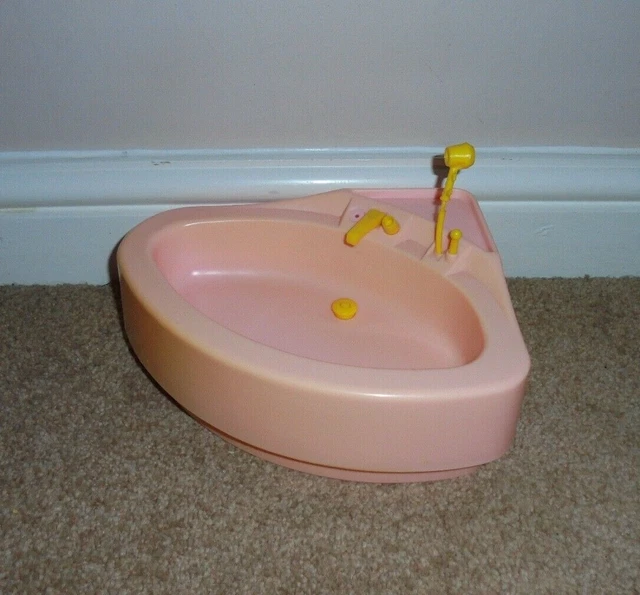 RARE VINTAGE BARBIE Dream House French Star Bath Mattel 1979