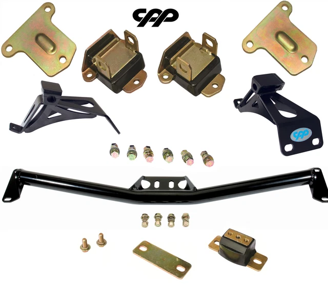 6372 CHEVY C10 Truck Small Block Engine Motor Mounts / Transmission