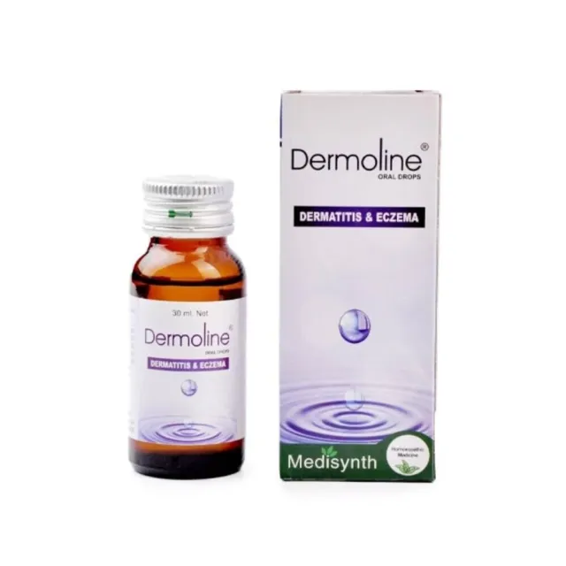 Gota oral Medisynth Dermoline | trastornos de la piel | envío gratuito | 30 ml