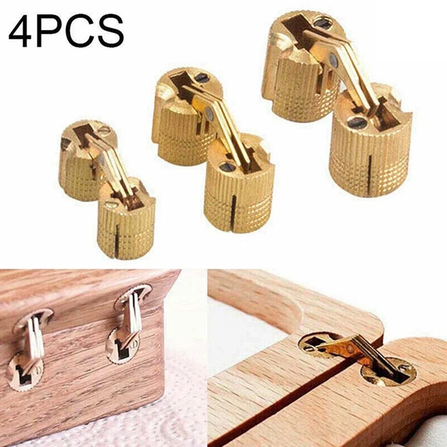 Charnière cuivre laiton pratique à utiliser pour boîte à bijoux installation
