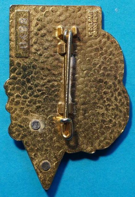 Ancien Insigne Pinback Permis De Pêche Pennsylvanie 1944 #177427
