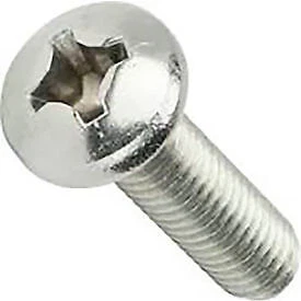 Tornillo máquina de acero M6-1.0 x 80 mm DIN 7985 Phillips cabeza de sartén acabado zinc