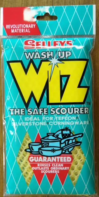 Selleys Wash Up Wiz The Safe Scourer For Teflon Silverstone Corningware Yellow