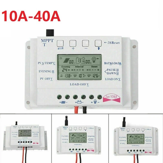 Regolatore Solare MPPT 12V - Caricabatterie Per Litio, Li-ion, Lifepo4 - Per Auto, Bici Elettriche, UPS - Foto 9