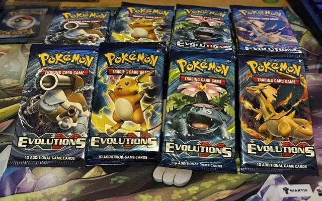 Pokemon Tcg: Xy Evolutions Booster Pack - Genuine & Factory Sealed X 1