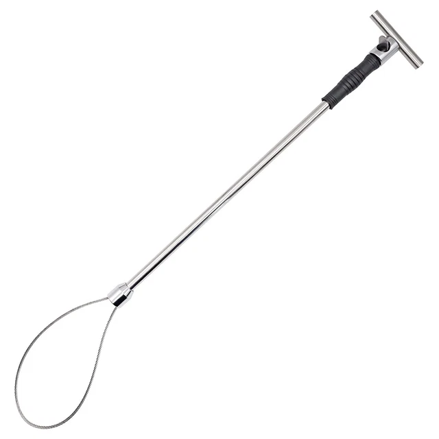 Stainless Steel Hog Pig Catcher Pole ​Holder Control Tool Heavy Duty for Dog Pig