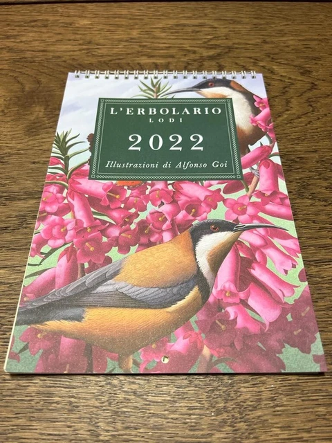 L'ERBOLARIO - Calendario 2022 - illustrazioni di Alfonso Goi
