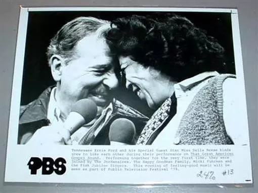 TENNESSEE ERNIE FORD & DELLA REESE - PBS TV Promo Photo